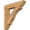 Ekena Millwork Balboa Slat Rough Sawn Bracket, Western Red Cedar, 6"W x 34"D x 34"H BKT06X34X34BOA06RWR - alternate 1